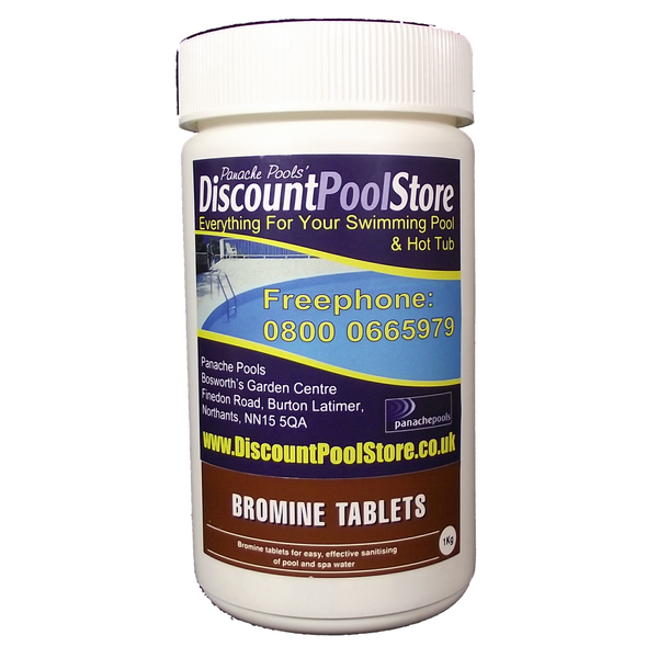 Bromine Tablets (1kg or 5kg) Panache Pools' Discount Pool Store