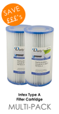 Filter Cartridge Intex Type A (Twin Pack or Four Pack)