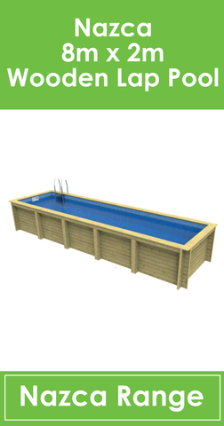 Nazca Wooden Lap Pool 8x2