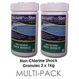 Non Chlorine Shock Granules 2 x 1kg Multi-Pack