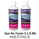 Spa No Foam 2 x 0.5 litres Multi-Pack
