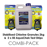 Stabilised Chlorine Granules with Test Strips
