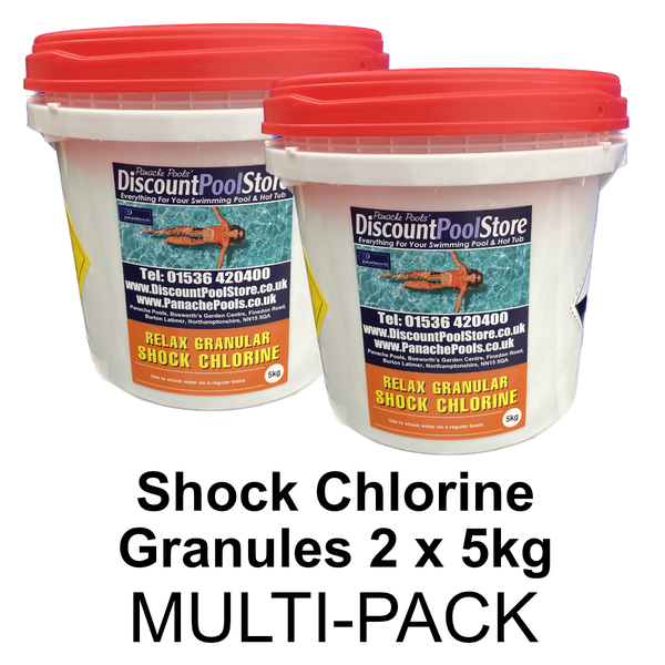 Shock Chlorine Granules 5kg swimming pools and hot tubs Panache Pools