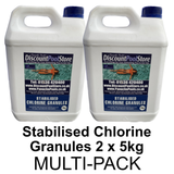 Stabilised Chlorine Granules 5kg (Twin or Four Pack)