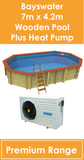 Bayswater Wooden Pool with Heat Pump
