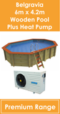 Belgravia Wooden Pool with Heat Pump