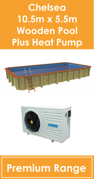 Chelsea Premium Wooden Pool Self Build DIY Swimming Pool Package ...