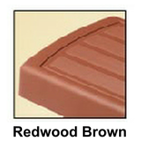 Hot tub steps Redwood Brown