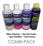 Filter & Cartridge Cleaner, Clarifier, No Foam, Swirl Away Combi-Pack
