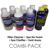 Filter & Cartridge Cleaner, Clarifier, No Foam, Swirl Away Combi-Pack