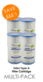 Filter Cartridge Intex Type A (Twin Pack or Four Pack)