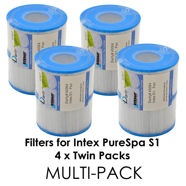 Intex S1 filters for PureSpa Bubble & Jet Massage Inflatable Hot Tubs