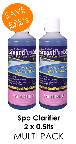 Spa Clarifier 2 x 0.5 litres Multi-Pack