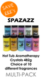 Hot Tub Spa Aromatherapy Crystals 482g (Twin or Four Pack)