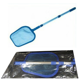 Flat Skimmer Net with Telescopic Pole