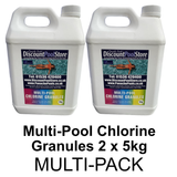 Multi Pool Chlorine Granules 5kg (Twin Pack or Four Pack)