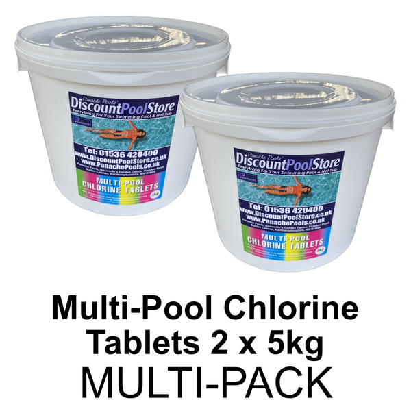 Large 200g Multi Pool Chlorine Tablets 5kg (Twin Pack or Four Pack) Panache Pools' Discount