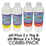 pH Plus & pH Minus Combi Packs