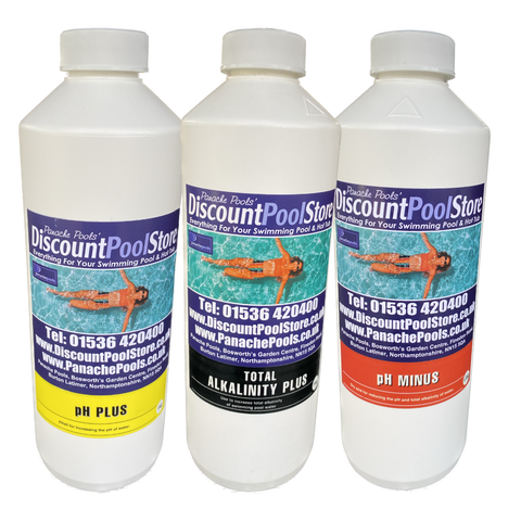 Total Alkalinity Plus (TA Plus) 1kg pH Plus 1kg pH Minus 1.5kg Combi Pack