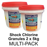 Shock Chlorine Granules 5kg (Twin Pack or Four Pack)