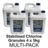 Stabilised Chlorine Granules 5kg (Twin or Four Pack)