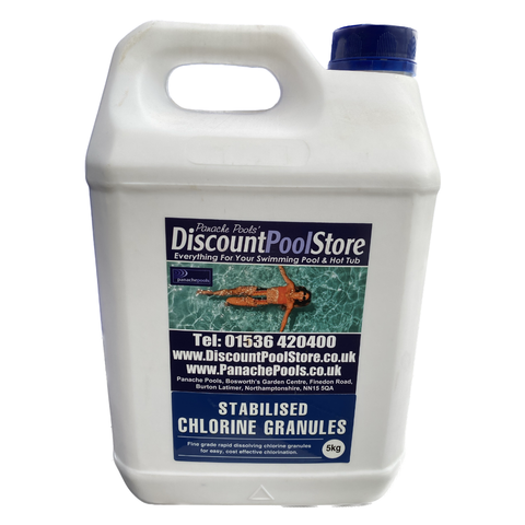 Stabilised Chlorine Granules (1kg 2kg or 5kg)